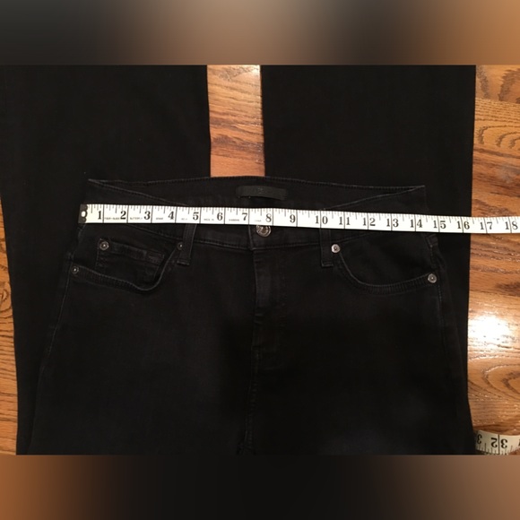7 for all mankind Dojo black tailorless Jeans - Picture 9 of 16